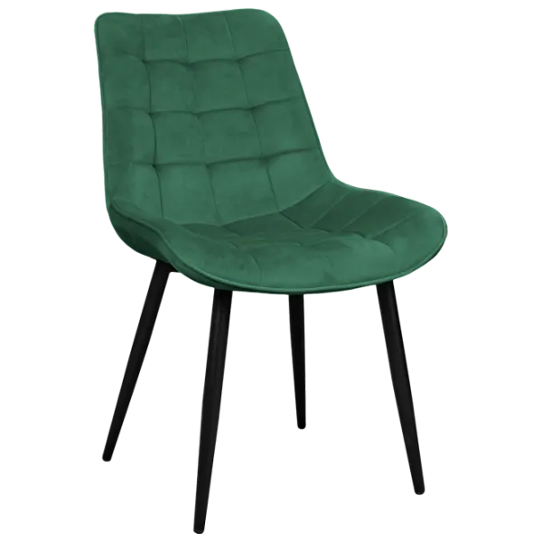 Scaun de bucătărie DecoPrim Capella Stofă/ Dark Green Black photo 1 Scaun de bucătărie DecoPrim Capella Stofă/ Dark Green Black photo 1