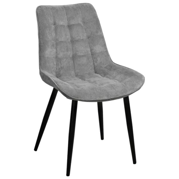 Scaun de bucătărie DecoPrim Hans Stofă/ Gray Black photo 1 Scaun de bucătărie DecoPrim Hans Stofă/ Gray Black photo 1