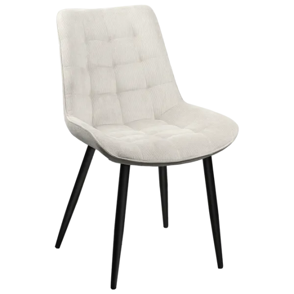 Кухонный стул DecoPrim Hans Ткань/ Белый Черный photo 1 Кухонный стул DecoPrim Hans Ткань/ Белый Черный photo 1