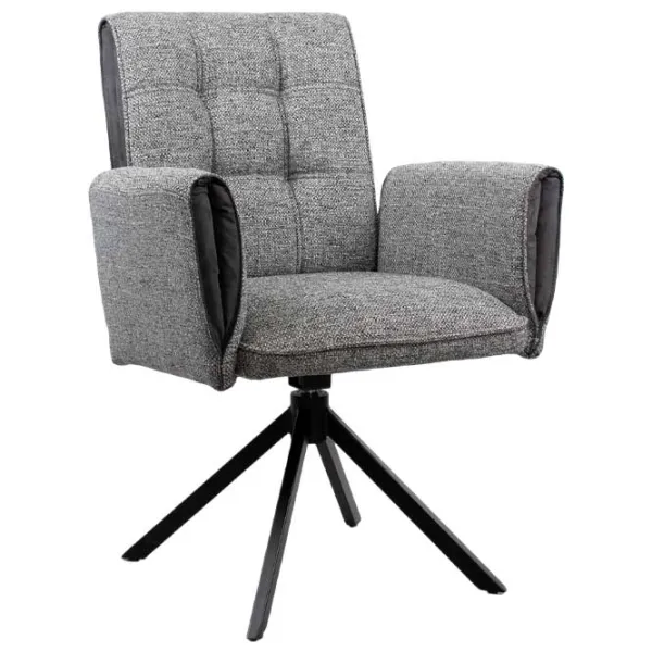 Scaun de bucătărie DecoPrim Junior Catifea/ Gray  photo 1 Scaun de bucătărie DecoPrim Junior Catifea/ Gray  photo 1