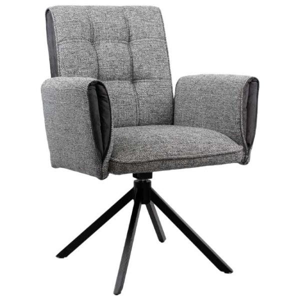 Scaun de bucătărie DecoPrim Junior Catifea/ Gray  photo 1 Scaun de bucătărie DecoPrim Junior Catifea/ Gray  photo 1