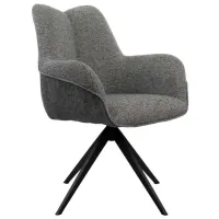 Кухонный стул DecoPrim Brian Ткань/ Серый 