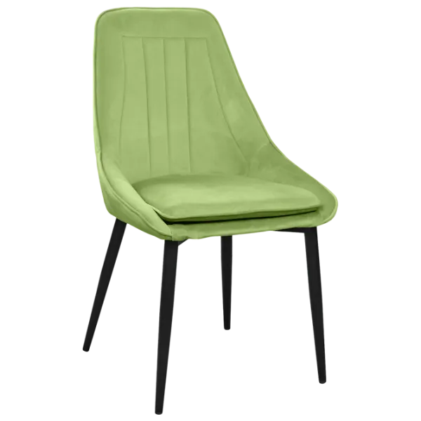 Кухонный стул DecoPrim Florida Ткань/ Light Green Черный photo 1 Кухонный стул DecoPrim Florida Ткань/ Light Green Черный photo 1