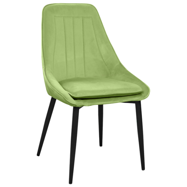 Кухонный стул DecoPrim Florida Ткань/ Light Green Черный photo 1 Кухонный стул DecoPrim Florida Ткань/ Light Green Черный photo 1