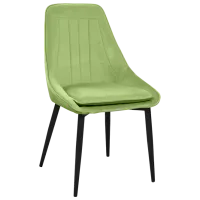 Кухонный стул DecoPrim Florida Ткань/ Light Green Черный