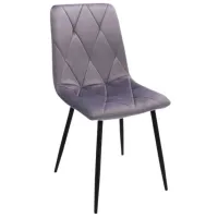 Кухонный стул AG PIADO Ткань/ Серый Черный