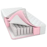 Saltea ortopedică SaltConfort Pocket Spring 70 x 200 cm Înălțimea saltelei: 24 cm