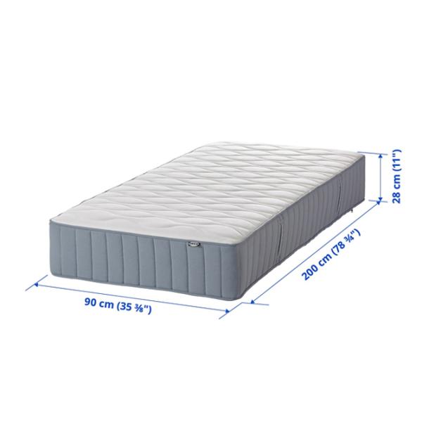 Saltea ortopedică Ikea Vagstranda 90 x 200 cm Înălțimea saltelei: 28 cm photo 3