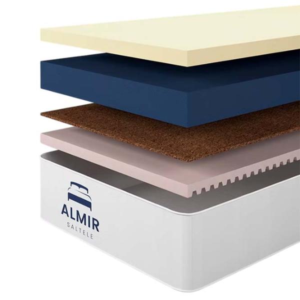 Ортопедический матрас Almir Memory 7 Zone 160 x 200 см Высота матраса: 22 см photo 1 Ортопедический матрас Almir Memory 7 Zone 160 x 200 см Высота матраса: 22 см photo 1