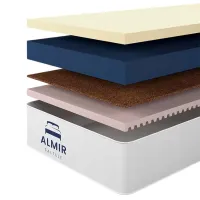 Saltea ortopedică Almir Memory 7 Zone 160 x 200 cm Înălțimea saltelei: 22 cm