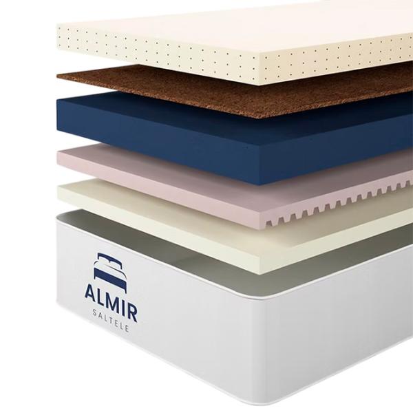 Ортопедический матрас Almir Dublu Latex 120 x 200 см Высота матраса: 25 см photo 1
