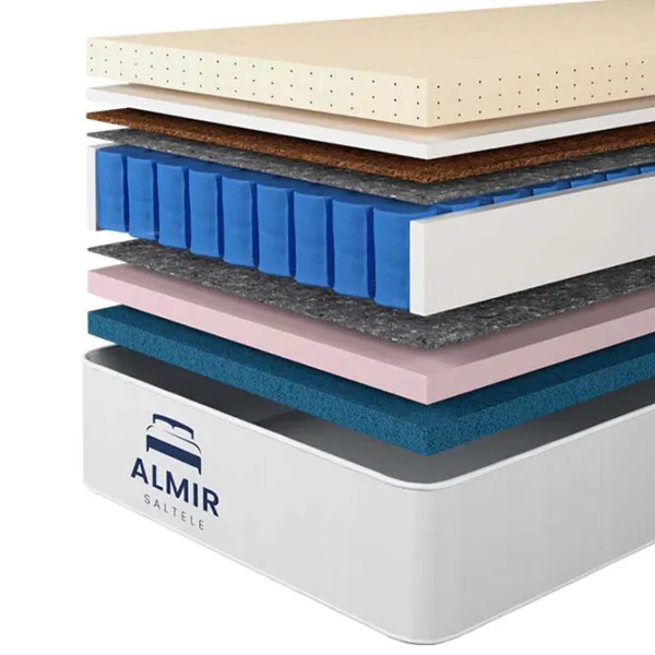 Saltea ortopedică Almir Latex Plus 120 x 200 cm Înălțimea saltelei: 31 cm photo 1 Saltea ortopedică Almir Latex Plus 120 x 200 cm Înălțimea saltelei: 31 cm photo 1