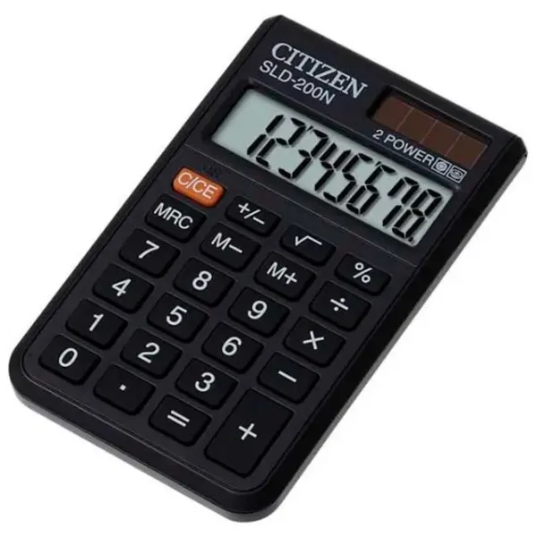 Калькуляторы Citizen SLD 200 NR Бухгалтерский /  photo 1 Калькуляторы Citizen SLD 200 NR Бухгалтерский /  photo 1