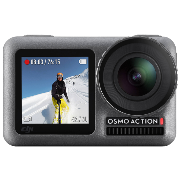 Экшн-камера DJI Osmo Action 4K 12 МП / 1300 мАч / Серый photo 1 Экшн-камера DJI Osmo Action 4K 12 МП / 1300 мАч / Серый photo 1