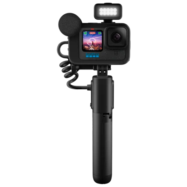 Cameră action GoPro Hero 12 + Creator Edition 27 MP / 1720 mAh / Black photo 1