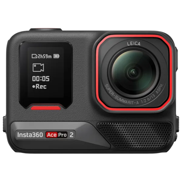 Cameră action Insta360 Ace Pro 2 50 MP / 1800 mAh / Black photo 1