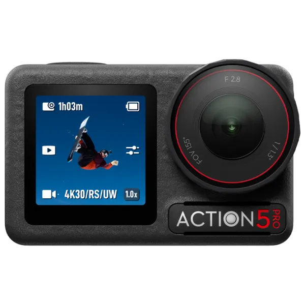 Cameră action DJI Osmo Action 5 Pro Standard Combo 40 MP / 1950 mAh / Black photo 1