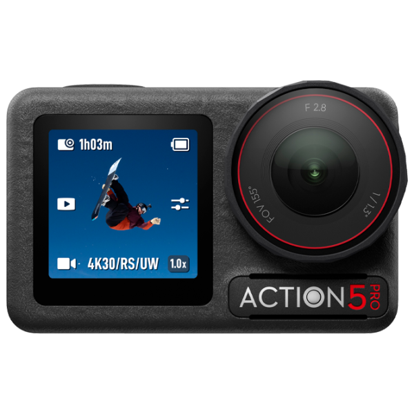 Cameră action DJI Osmo Action 5 Pro Standard Combo 40 MP / 1950 mAh / Black photo 1