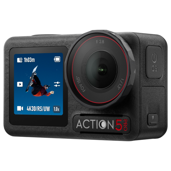 Cameră action DJI Osmo Action 5 Pro Standard Combo 40 MP / 1950 mAh / Black photo 2