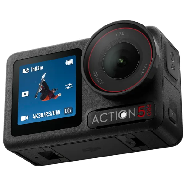 Cameră action DJI Osmo Action 5 Pro Standard Combo 40 MP / 1950 mAh / Black photo 3