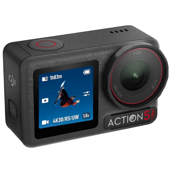 Cameră action DJI Osmo Action 5 Pro Standard Combo 40 MP / 1950 mAh / Black photo 5