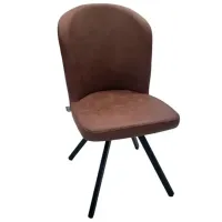Кухонный стул Magnus Barka uras 04 Textil/ Коричневый Черный