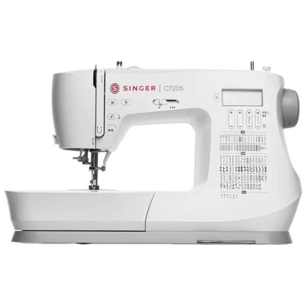 Mașină de cusut Singer C7205 Electromecanică / White photo 1