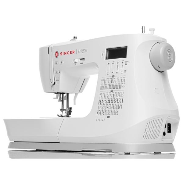 Mașină de cusut Singer C7205 Electromecanică / White photo 3