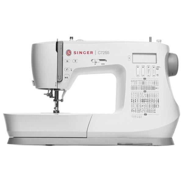 Mașină de cusut Singer C7255 Electromecanică / White photo 1