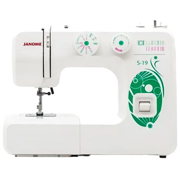 Mașină de cusut Janome S-19 Electromecanică / White photo 1