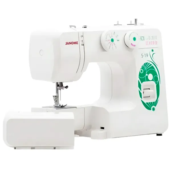 Mașină de cusut Janome S-19 Electromecanică / White photo 3