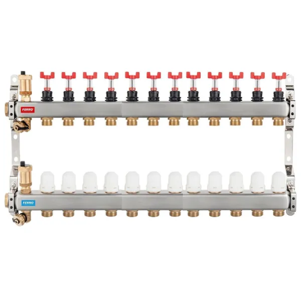 Colector asamblat Ferro SN-RO12S 25.4 mm photo 1
