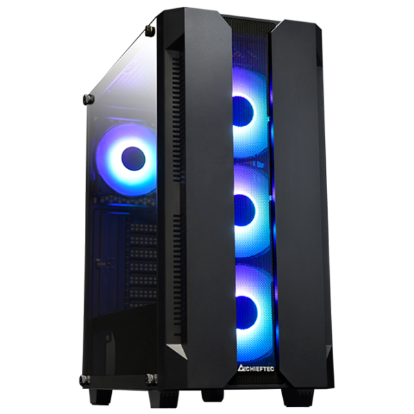 Корпус Chieftec Hunter Mid Tower / Черный photo 1