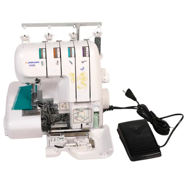 Mașină de cusut Jaguar 935D Electromecanică / White photo 6