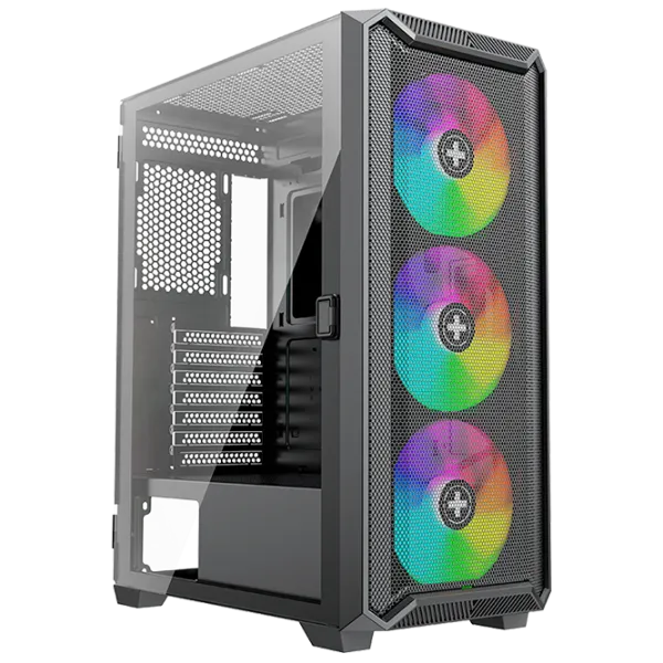 Carcasă Xilence X613.ARGB Blade II Mid Tower / Black photo 1