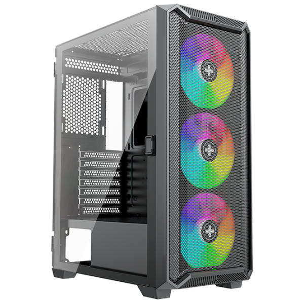 Carcasă Xilence X613.ARGB Blade II Mid Tower / Black photo 1
