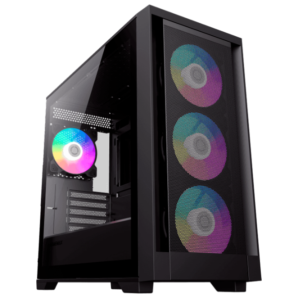 Carcasă Gamemax Defender MB Mid Tower / Black photo 1