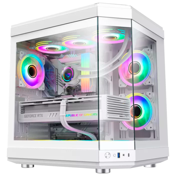 Корпус Gamemax HYPE Mid Tower / Белый photo 1
