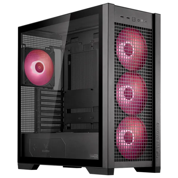 Корпус Asus TUF Gaming GT302 ARGB Mid Tower / Черный photo 1
