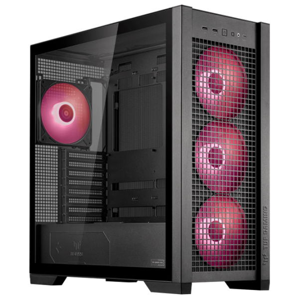 Корпус Asus TUF Gaming GT302 ARGB Mid Tower / Черный photo 1
