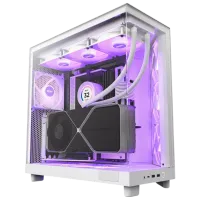Корпус NZXT H6 Flow RGB Mid Tower / Белый