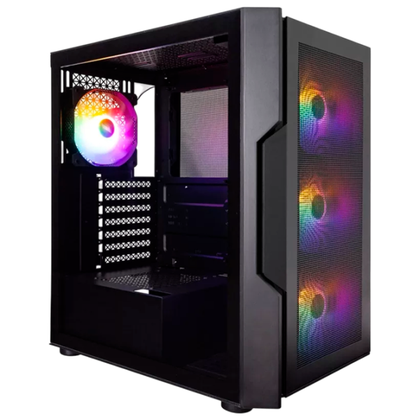 Carcasă 1STPLAYER T7-P Mid Tower / Black photo 1