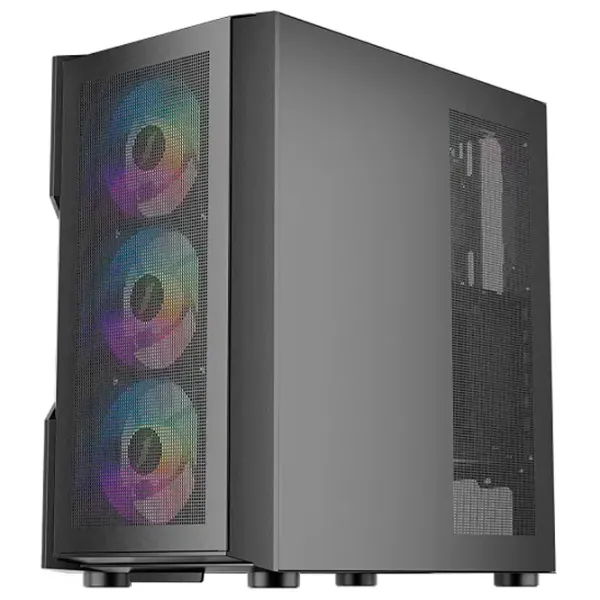 Carcasă 1STPLAYER T7-P Mid Tower / Black photo 6