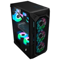 Корпус 1STPLAYER X6 Mid Tower / Черный