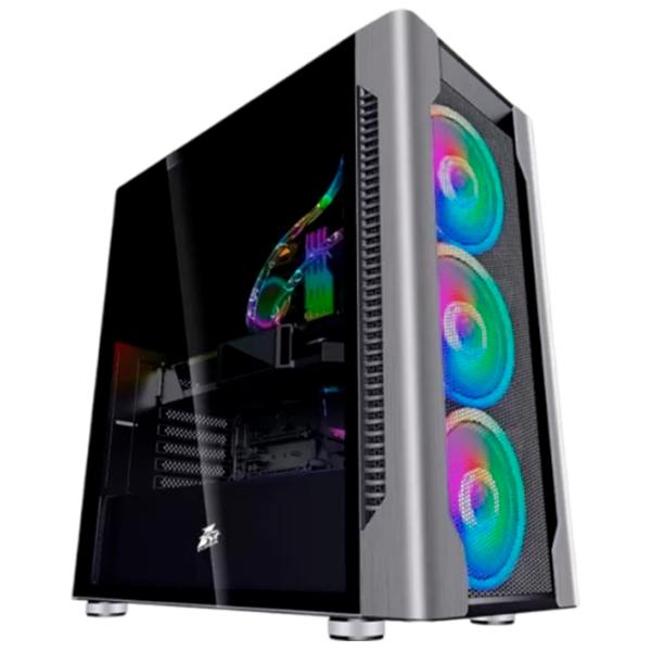 Корпус 1STPLAYER DX Mid Tower / Серебряный photo 1