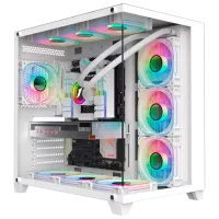 Корпус 1STPLAYER MV8-TP Mid Tower / Белый