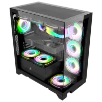 Корпус 1STPLAYER Mi8 Mid Tower / Черный