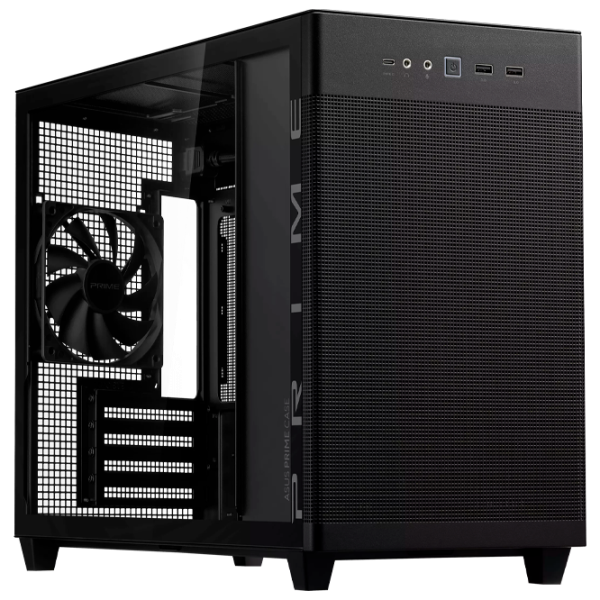 Carcasă Asus AP201 Prime Mid Tower / Black photo 1