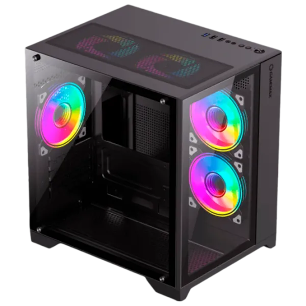 Корпус Gamemax Infinity Mini Mini Tower / Черный photo 1