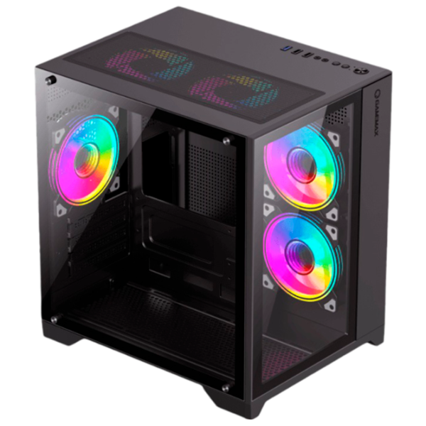 Корпус Gamemax Infinity Mini Mini Tower / Черный photo 1